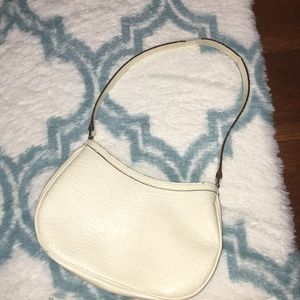 Liz Claiborne white shoulder bag